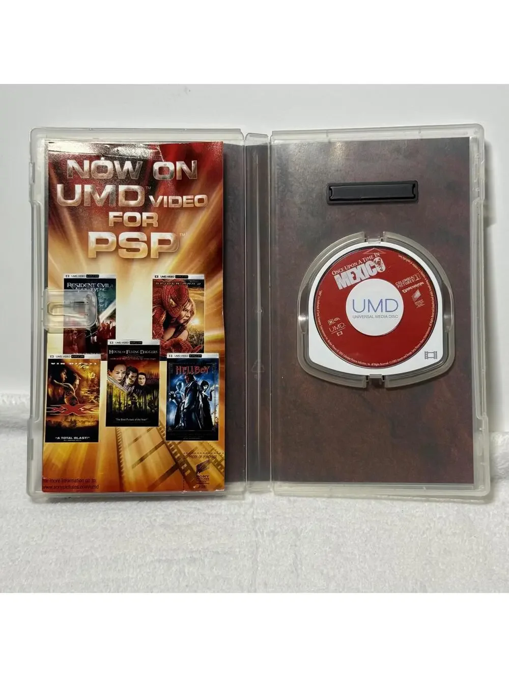 Once Upon a Time in Mexico UMD Video PSP Movie Antonio Banderas Salma Hayek